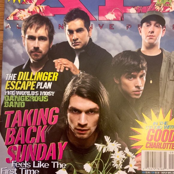 Alternative Press Taking Back Sunday NOFX Magazine - Picture 2 of 4